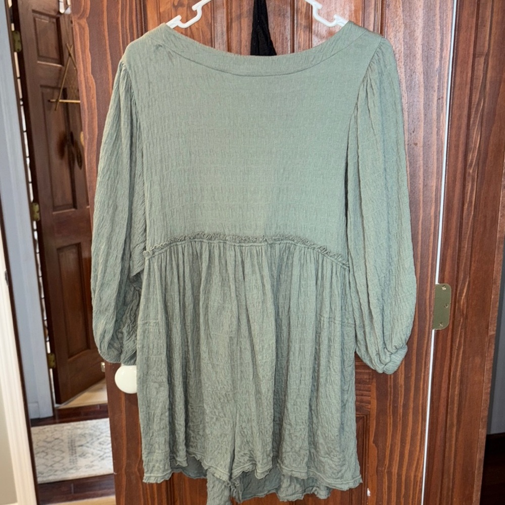 NWOT Free People shorts romper